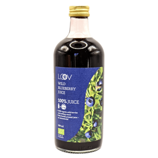 Succo di mirtillo selvatico biologico Succo diretto Loov Organic