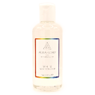 Aura-Soma Flower Shower Gel doccia bianco "Pulizia e chiarezza"