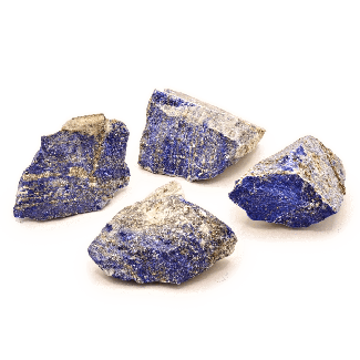 Lapis lazuli rough stones 150g