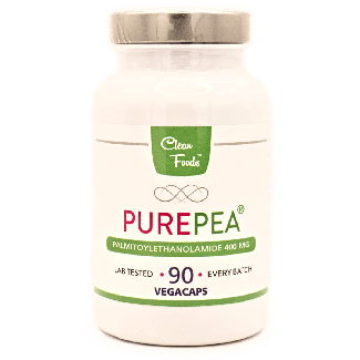 PUREPEA® 400 MG - Pure Palmitoylethanolamide 90 capsules, Clean Foods