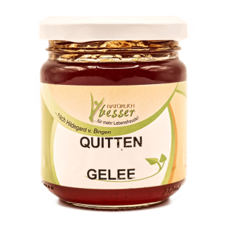 Quince jelly according to Hildegard von Bingen, 220g jar, Naturally Better