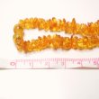 Bernstein Splitter Halskette honigfarben 45 cm