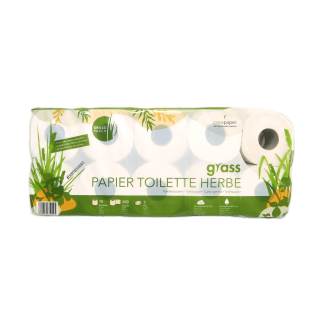 Grass toilet paper 3-ply 10 rolls