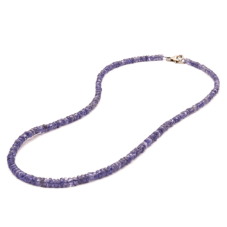 Tanzanite necklace 3.5mm