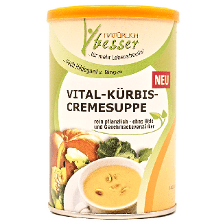 Vital pumpkin cream soup according to Hildegard von Bingen, Naturally Better